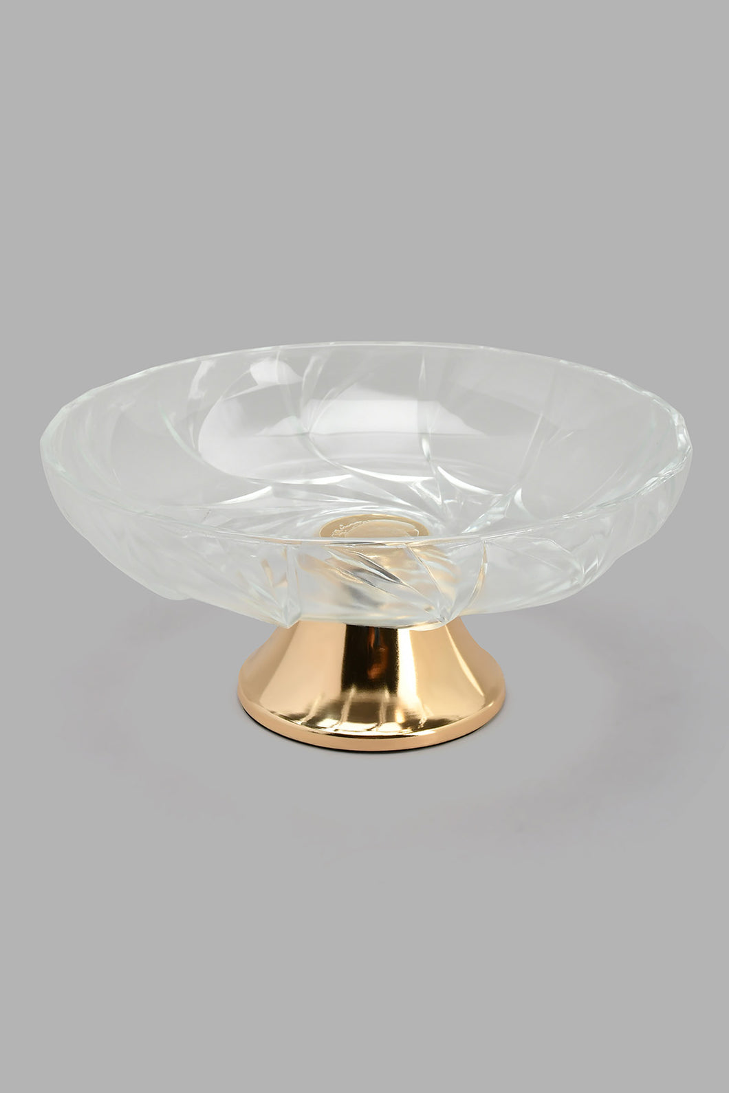 Redtag-Gold-Glass-Serving-Bowl-Serving-Bowls-Home-Dining-