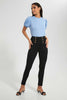 Redtag-Blue-Basic-Puff-Sleeve-Top-Tops-Women's-