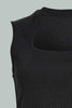 Redtag-Black-Top-Square-Cut-Neckline-Top-Tops-Women's-