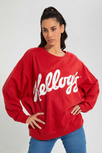 تنزيل الصورة على معرض الصور، Redtag-Red-Kelloggs-Printed-Sweatshirt-Sweatshirts-Women&#39;s-
