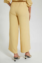 Load image into Gallery viewer, Redtag-Cream-Wideleg-Trouser-Trousers-Women&#39;s-
