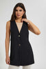 Redtag-Black-Sleeveless-Casual-Jacket-Jackets-Women's-