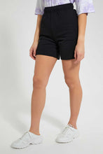 تنزيل الصورة على معرض الصور، Redtag-Black-Bermuda-Short-Loungewear-Women&#39;s-
