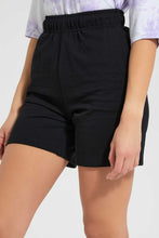 تنزيل الصورة على معرض الصور، Redtag-Black-Bermuda-Short-Loungewear-Women&#39;s-
