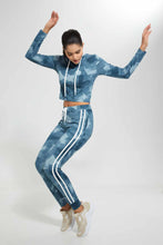 تنزيل الصورة على معرض الصور، Redtag-Assorted-Allover-Camo-Print-Hooded-Sweatshirt-Active-Sweatshirts-Women&#39;s-
