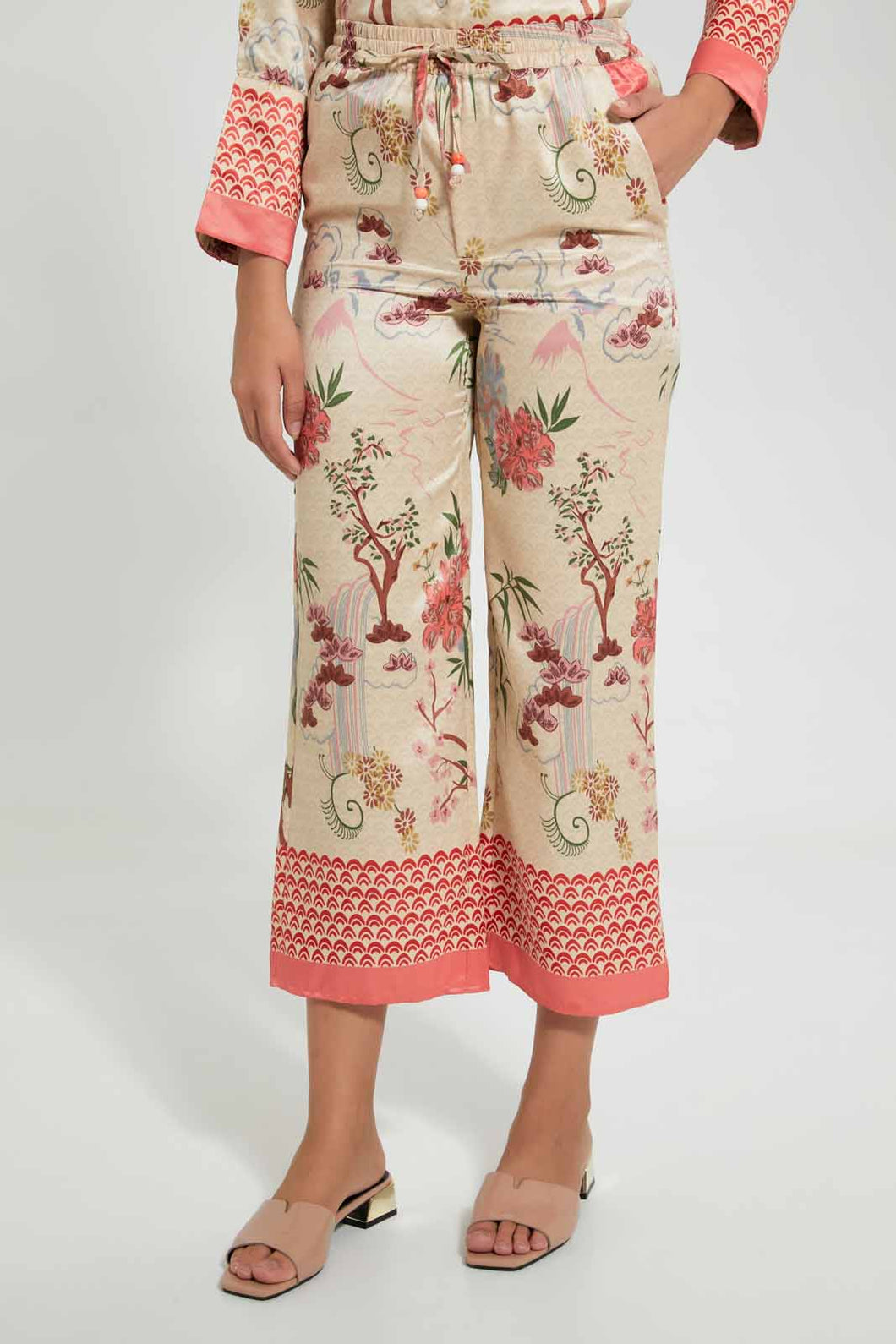 Redtag-Assorted-Floral-Print-Trouser-Multicolor-Trousers-Women's-
