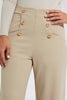 Redtag-Beige-Button-Detail-Trousers-Trousers-Women's-