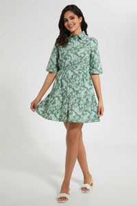 Redtag-Assorted-Printed-Poplin-Shirt-Dress-Dresses-Women's-
