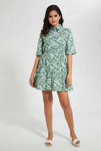 Load image into Gallery viewer, Redtag-Assorted-Printed-Poplin-Shirt-Dress-Dresses-Women&#39;s-
