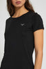 Redtag-Black-Crew-Neck-Placement-Print-T-Shirt-Active-Tees-Women's-