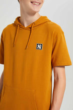 Load image into Gallery viewer, Redtag-Mustard-Keyshape-SweaT-Shirt-Sweatshirts-Senior-Boys-9 to 14 Years
