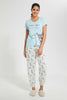 Redtag-Blue-Unicorn-Printed-Pyjama-Set-Pyjama-Sets-Women's-