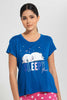 Redtag-Navy-Sleepy-Head-Printed-Pyjama-Set-Pyjama-Sets-Women's-