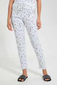 Redtag-White-Allover-Printed-Pyjama-Set-Pyjama-Sets-Women's-