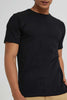 Black Crew Neck Basic T-Shirt