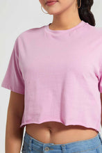 تنزيل الصورة على معرض الصور، Redtag-Green-Boxy-Cropped-T-Shirt-Plain-T-Shirts-Women&#39;s-
