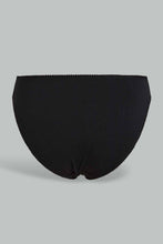 تنزيل الصورة على معرض الصور، Redtag-Black-Plain-Hi-Leg-Briefs-(5-Pack)-Briefs-Hi-Leg-Women&#39;s-
