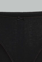 تنزيل الصورة على معرض الصور، Redtag-Black-Plain-Hi-Leg-Briefs-(5-Pack)-Briefs-Hi-Leg-Women&#39;s-
