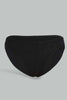 Redtag-Black-Plain-Bikini-Briefs(5-Pack)-Briefs-Bikini-Women's-