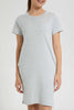 Redtag-Grey-Melange-Basic-Knitted-Dress-Dresses-Senior-Girls-9 to 14 Years