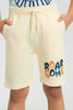 Redtag-Beige-Print-Shorts-Active-Shorts-Boys-2 to 8 Years