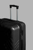Redtag-Black-Color-(24-Inch)-Abs-Hard-Trolley-Case-Category:Luggage-Trolleys,-Colour:Black,-Filter:Travel-Accessories,-LUG-Luggage-Trolleys,-New-In,-New-In-LUG-ACC,-Non-Sale,-S22C,-Section:Homewares,-Section:Travel-Travel-Accessories-
