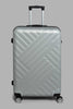 Redtag-Silver-Color-(24-Inch)-Abs-Hard-Trolley-Case-Category:Luggage-Trolleys,-Colour:Silver,-Filter:Travel-Accessories,-LUG-Luggage-Trolleys,-New-In,-New-In-LUG-ACC,-Non-Sale,-S22C,-Section:Homewares,-Section:Travel-Travel-Accessories-