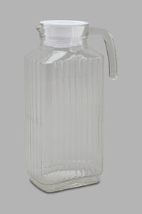 Redtag-Clear-Texture-Glass-Jug-Pitchers-Home-Dining-