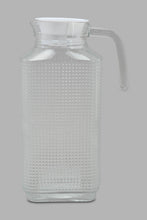 تنزيل الصورة على معرض الصور، Redtag-Clear-Texture-Glass-Jug-Pitchers-Home-Dining-
