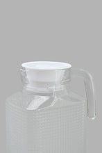 تنزيل الصورة على معرض الصور، Redtag-Clear-Texture-Glass-Jug-Pitchers-Home-Dining-
