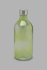 Redtag-Color-Glass-Bottle-Category:Bottles,-Colour:Green,-Filter:Home-Dining,-HMW-DIN-Drinkware,-New-In,-New-In-HMW-DIN,-Non-Sale,-S22C,-Section:Homewares-Home-Dining-