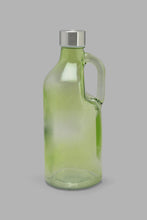 Load image into Gallery viewer, Redtag-Color-Glass-Bottle-Category:Bottles,-Colour:Green,-Filter:Home-Dining,-HMW-DIN-Drinkware,-New-In,-New-In-HMW-DIN,-Non-Sale,-S22C,-Section:Homewares-Home-Dining-
