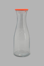 تنزيل الصورة على معرض الصور، Redtag-Clear-Glass-Bottle-With-Silicone-Lid-Category:Bottles,-Colour:White,-Filter:Home-Dining,-HMW-DIN-Drinkware,-New-In,-New-In-HMW-DIN,-Non-Sale,-S22C,-Section:Homewares-Home-Dining-
