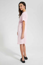Load image into Gallery viewer, Redtag-Pink-Sporty-Knitted-Dress-Category:Dresses,-Colour:Pink,-Filter:Senior-Girls-(9-to-14-Yrs),-GSR-Dresses,-New-In,-New-In-GSR,-Non-Sale,-RMD-add,-S22C,-Section:Kidswear-Senior-Girls-9 to 14 Years
