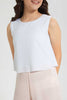 Redtag-Pink/White-Double-Layer-Jumpsuit-Jumpsuits-Senior-Girls-9 to 14 Years