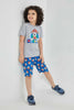 Redtag-Grey-Paw-Patrol-T-Shirt-And-Short-Pyjama-Set-Pyjama-Sets-Boys-2 to 8 Years