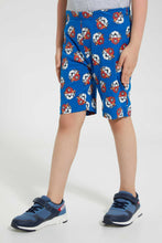 تنزيل الصورة على معرض الصور، Redtag-Grey-Paw-Patrol-T-Shirt-And-Short-Pyjama-Set-Pyjama-Sets-Boys-2 to 8 Years
