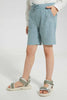 Redtag-Mint-Cotton-Slub-Pullon-Short-Chino-Shorts-Boys-2 to 8 Years