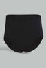 Redtag-Black-Plain-Mama-Briefs-(5-Pack)-365,-Category:Briefs,-Colour:Black,-Filter:Women's-Clothing,-New-In,-New-In-Women,-Non-Sale,-Section:Women,-Women-Briefs-Women's-