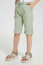 تنزيل الصورة على معرض الصور، Redtag-Mint-Pullon-Short-Chino-Shorts-Boys-2 to 8 Years
