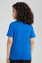 تنزيل الصورة على معرض الصور، Redtag-Blue-Marvin-Pocket-T-Shirt-Character-T-Shirts-Boys-2 to 8 Years
