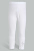 Redtag-White-Solid-Legging-Leggings-Infant-Girls-3 to 24 Months