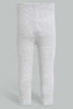 Redtag-Grey-Solid-Legging-Leggings-Infant-Girls-3 to 24 Months