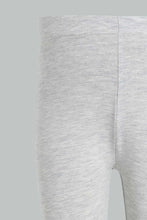 Load image into Gallery viewer, Redtag-Grey-Solid-Legging-Leggings-Infant-Girls-3 to 24 Months
