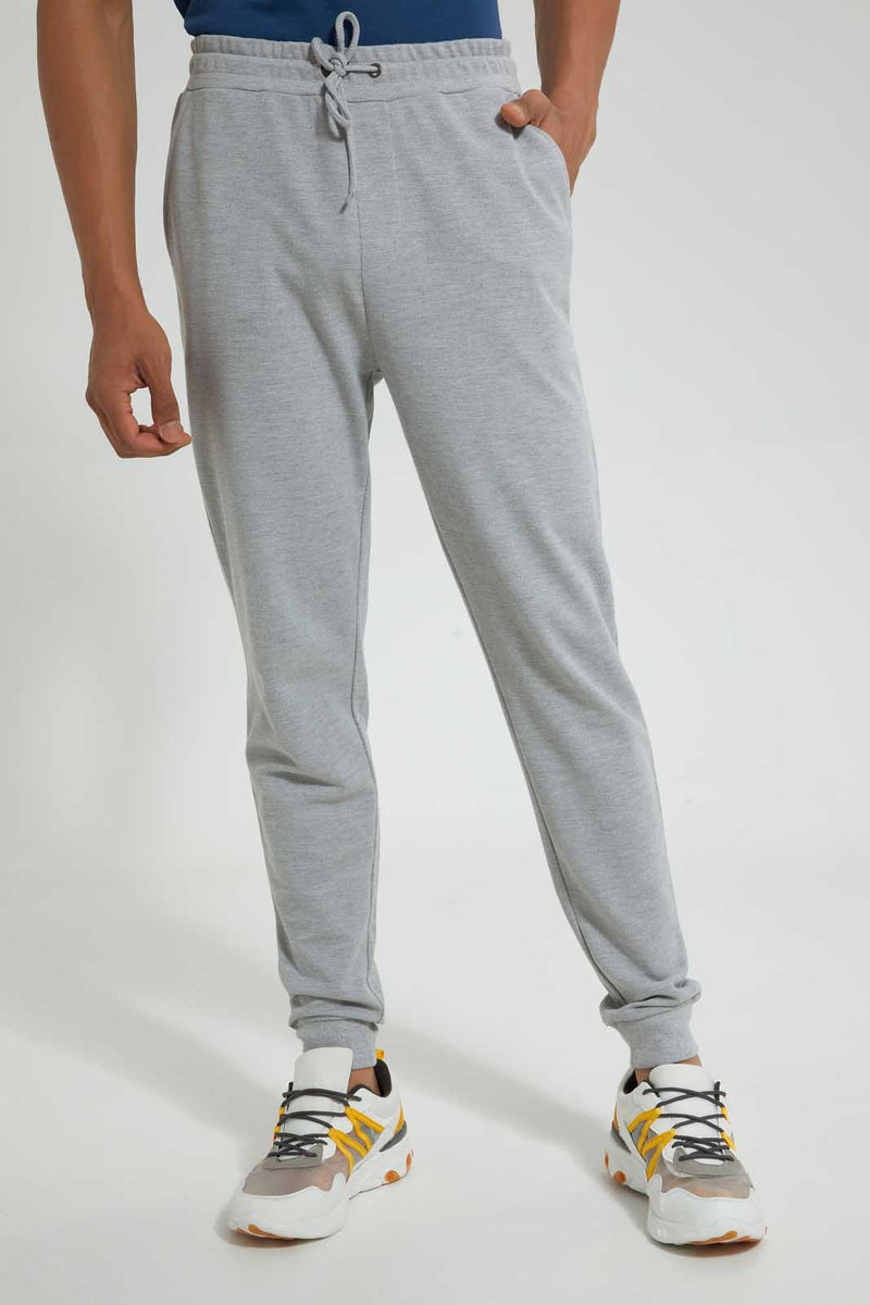 Redtag-Grey-Pique-Jog-Pant-Joggers-Men's-