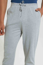 تنزيل الصورة على معرض الصور، Redtag-Grey-Pique-Jog-Pant-Joggers-Men&#39;s-
