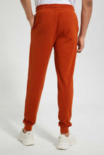 Load image into Gallery viewer, Redtag-Rust-Pique-Jog-Pant-Joggers-Men&#39;s-
