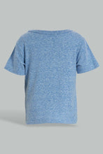 Load image into Gallery viewer, Redtag-Blue-And-Pink-Snow-Yarn-T-Shirt-(2-Pack)-Plain-Infant-Boys-3 to 24 Months
