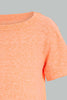 Redtag-Blue-And-Pink-Snow-Yarn-T-Shirt-(2-Pack)-Plain-Infant-Boys-3 to 24 Months