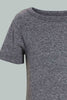 Redtag-Navy-And-Ecru-Snow-Yarn-T-Shirt-(2-Pack)-Plain-Infant-Boys-3 to 24 Months